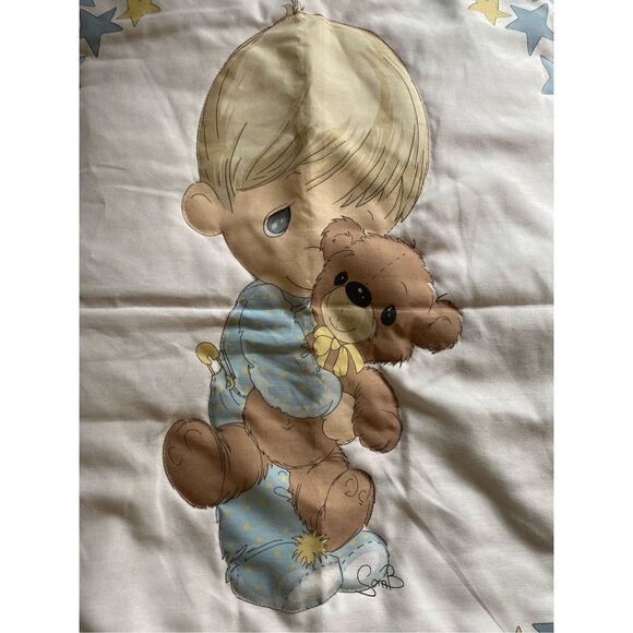 Project Linus Blanket Preious Moments baby blanket 42”x33” - Picture 3 of 6